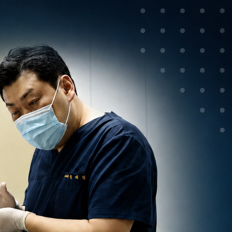 풀아치 임플란트와 틀니 선택지를 상담하는 장면